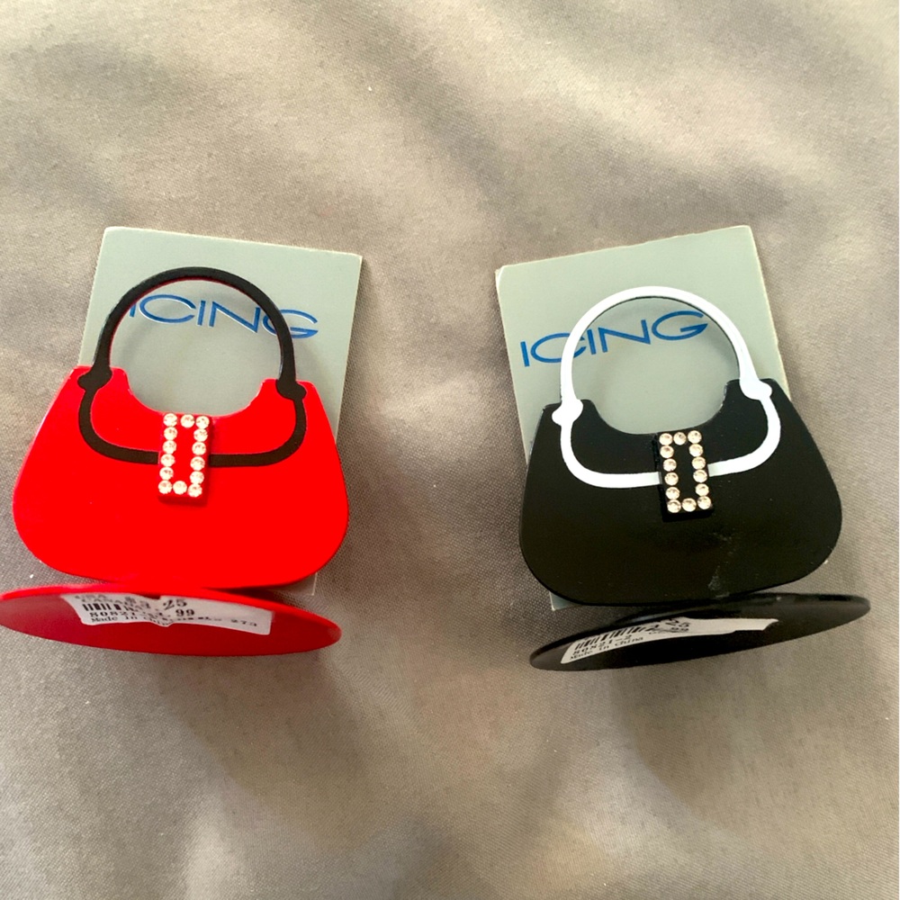 NWT Icing by Claire’s Vintage Purse Photo Holder Y2K set of 2